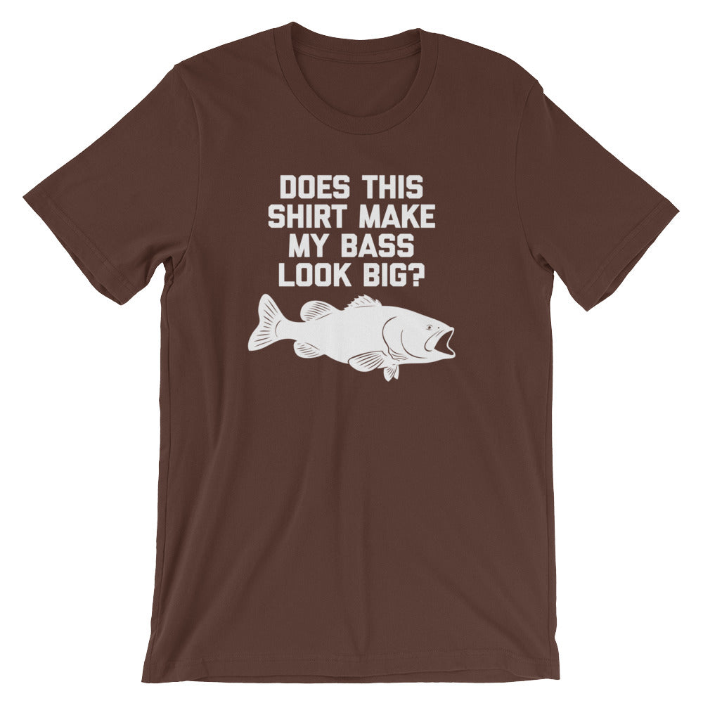 Does This Shirt Make My Bass Look Big? T-Shirt (Unisex) – NoiseBot.com