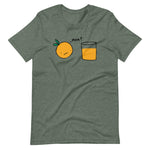 An Orange Meets His Citrusy Mother T-Shirt (Unisex)