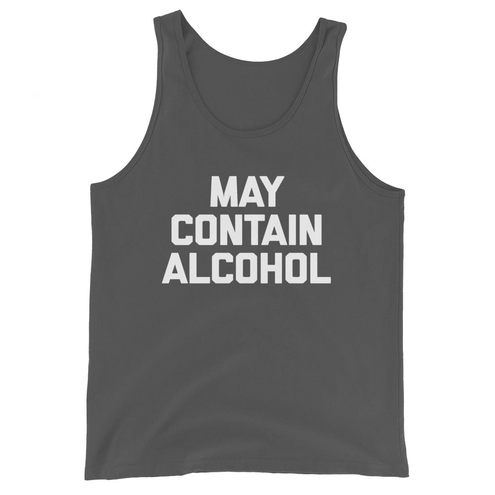 May Contain Alcohol Tank Top (Unisex) – NoiseBot.com